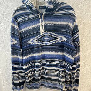 RARE*** Polo Ralph Lauren Polo Ralph Lauren Aztec Sportsman Hoodie Sz. M